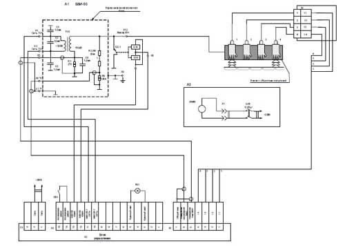 Схема электрическая принципиальная